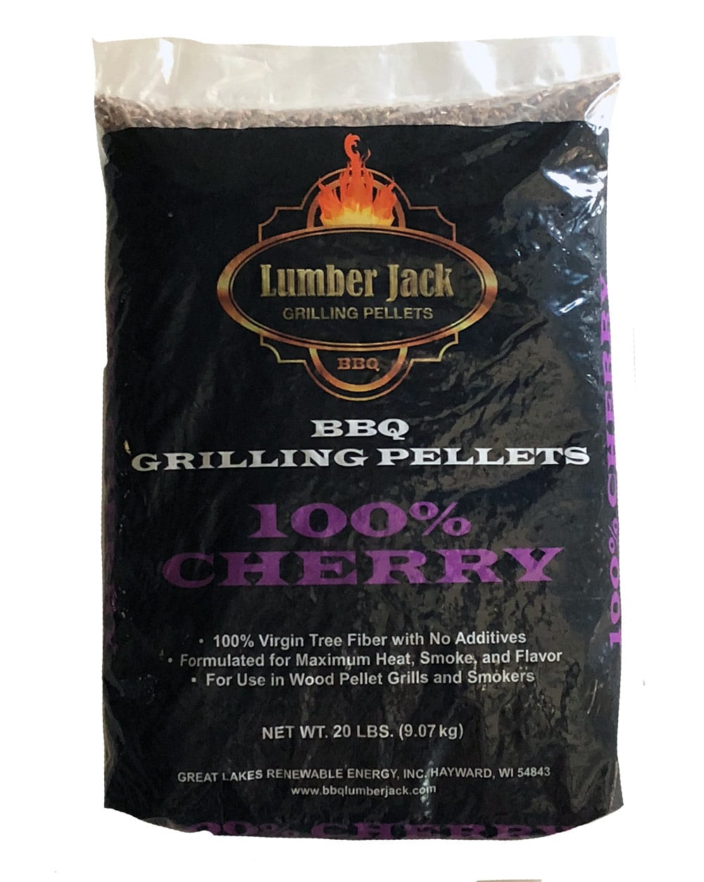 Lumber Jack 100 Cherry BBQ Grilling Pellets 20 lbs. (LOCAL PICK UP