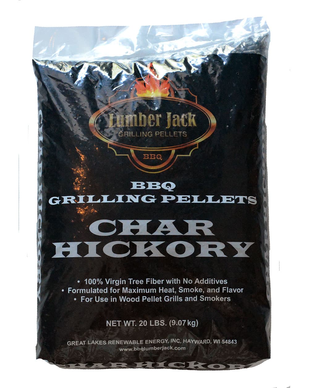 lumberjack hickory pellets