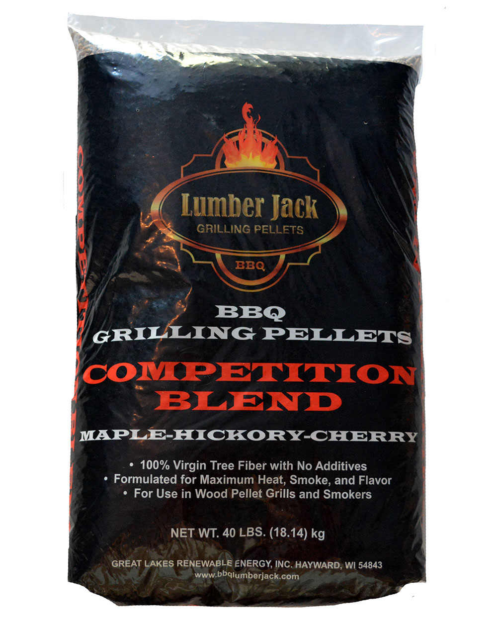 Lumber Jack Competition Blend MapleHickoryCherry BBQ Grilling Pellets