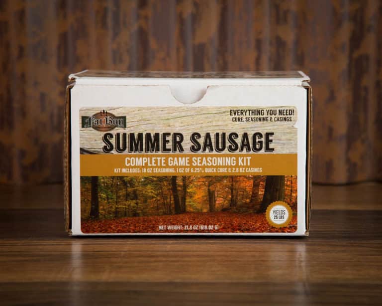 Summer Sausage Seasoning Kit Fat Boy Natural BBQ