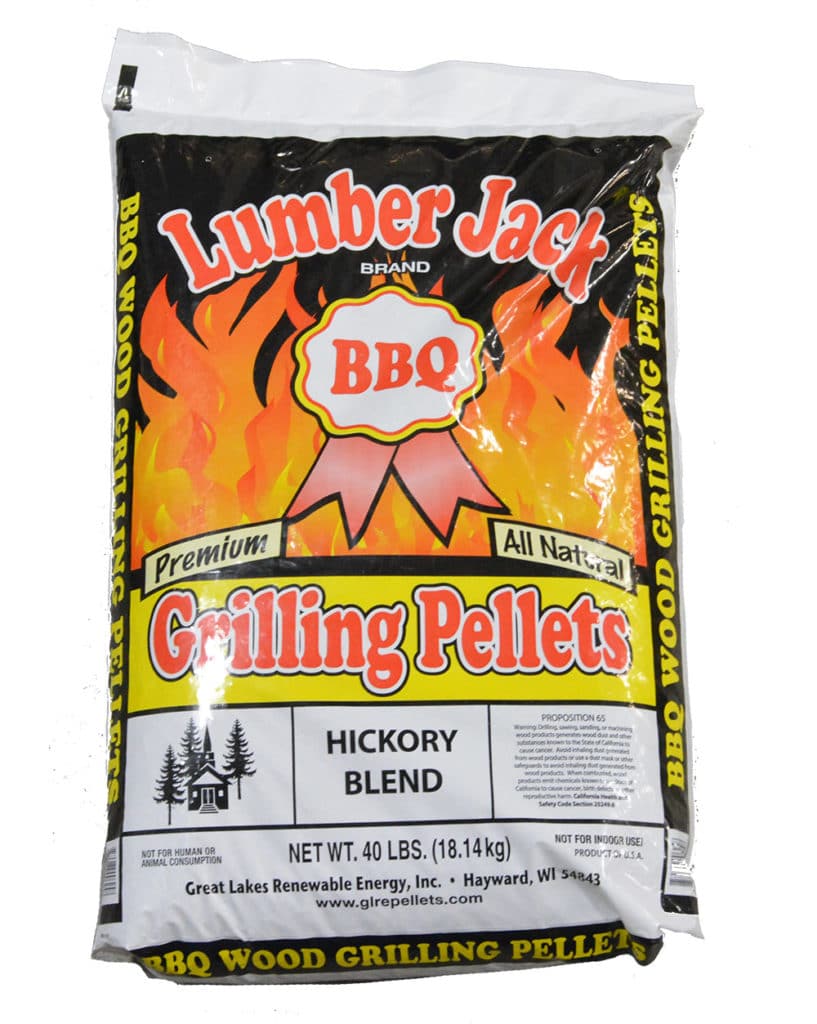 lumberjack hickory pellets