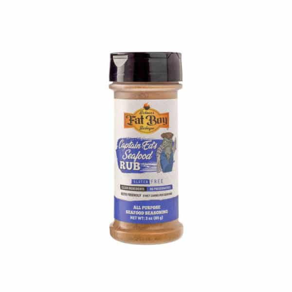 PAST BEST BY DATE: Captain Ed’s Seafood Natural Gluten Free BBQ Rub 3 oz
