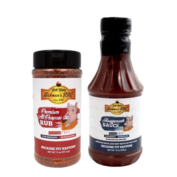Mild Gluten Free Natural BBQ Sauce & Spice Package