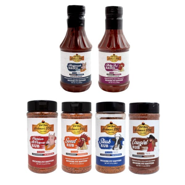 Kansas City Sauce and Rub Package