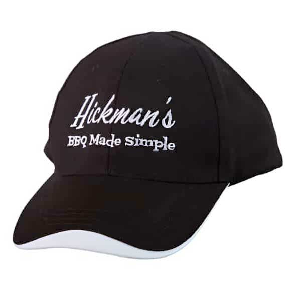 Hickman's Black Logo Embroidered Baseball Hat