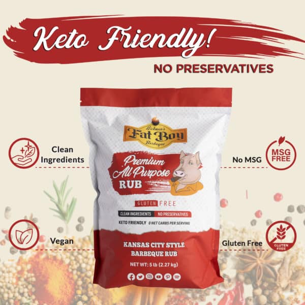 Premium All Purpose Gluten Free Natural BBQ Rub 5 lb - Image 4