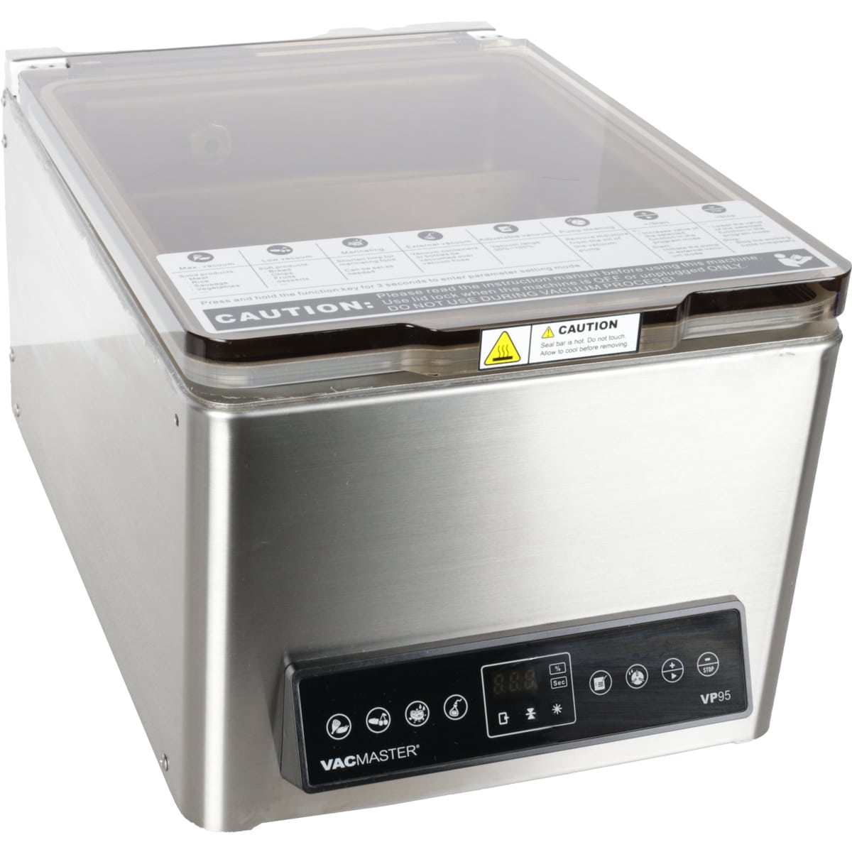Vacmaster VP800 Commercial Double Chamber Vacuum Sealer with GAS Flush