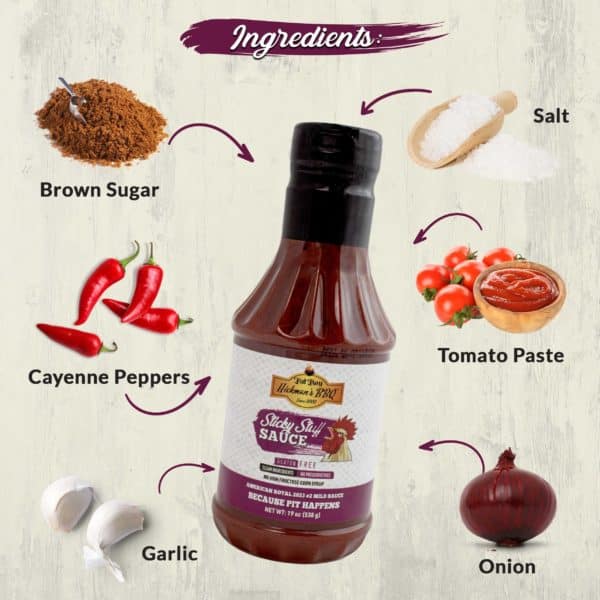 Sticky Stuff Gluten Free Natural BBQ Sauce 19 oz - Image 7
