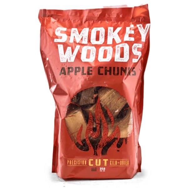 Smokey Woods All Natural Apple Wood Smoking Chunks 350 cu in