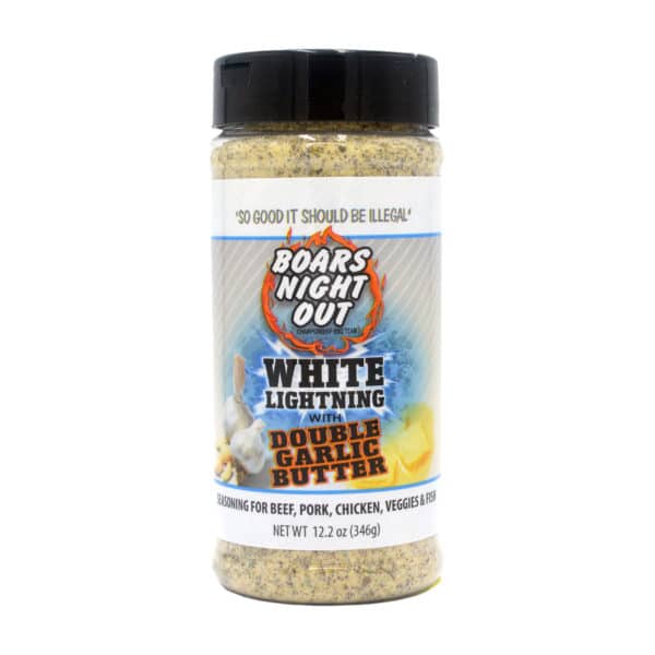 Boar's Night Out White Lightning with Double Garlic Butter 12.2 oz