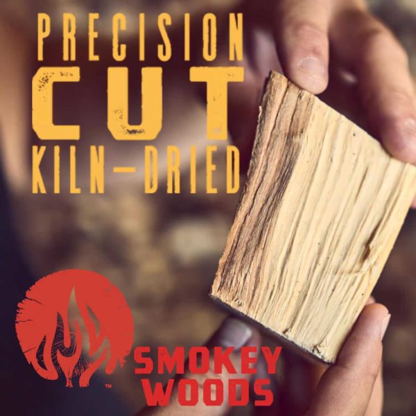 Smokey Woods All Natural Hickory Wood Smoking Chunks 350 cu in - Image 2