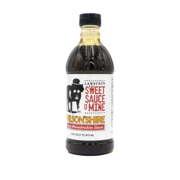 Lambert's Sweet Swine 'O Mind Wilsonshire Sauce 14 fl oz
