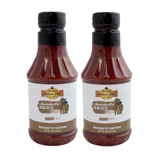 Appalachian Red Gluten Free Vinegar-Based BBQ Sauce 18 oz | Pack of 2