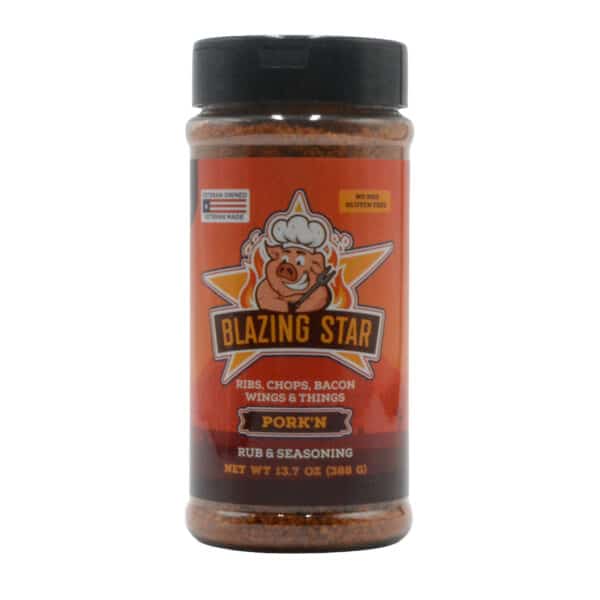 Blazing Star Gluten Free Pork'n Rub 13.7 oz