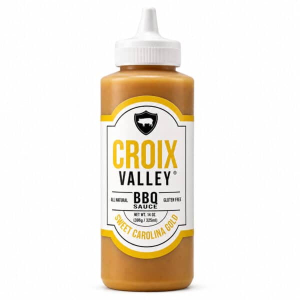 Croix Valley Sweet Carolina Gold Gluten Free BBQ Sauce 14 oz