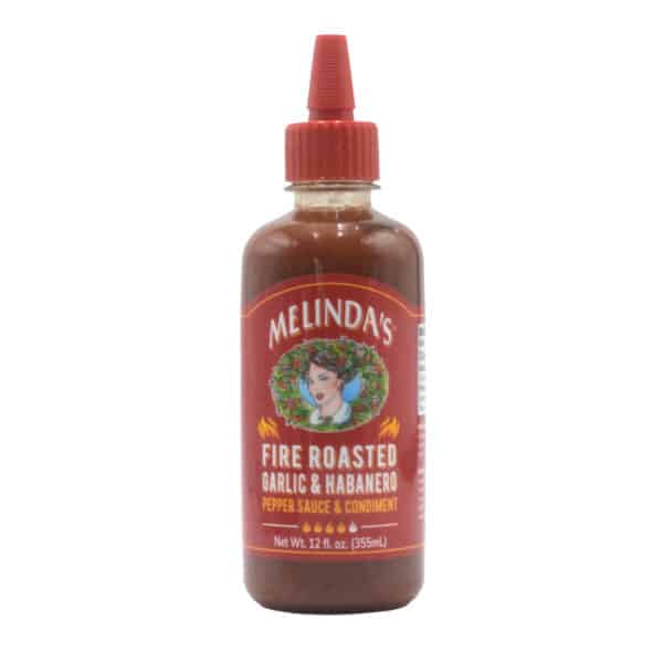 Melinda’s Fire Roasted Garlic & Habanero Pepper Sauce 12 fl oz