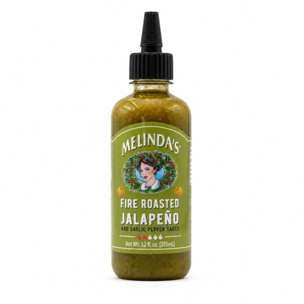 Melinda’s Fire Roasted Jalapeño and Garlic Pepper Sauce 12 fl oz