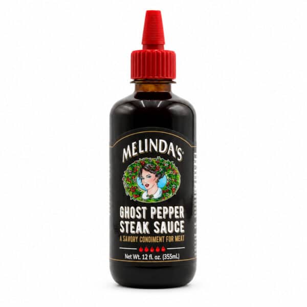 Melinda’s Ghost Pepper Steak Sauce 12 fl oz