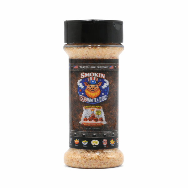 Smokin Red, White & Blue Ghast Up Ghost Smoked Salt 7 oz