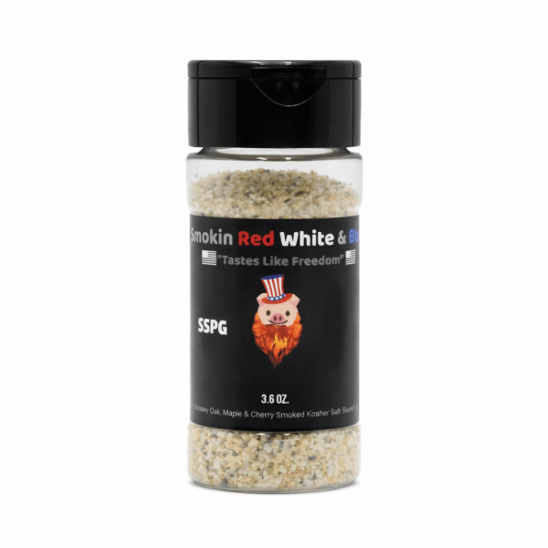 Smokin Red, White & Blue SSPG (Smoked Salt, Pepper, Garlic) 3.6 oz