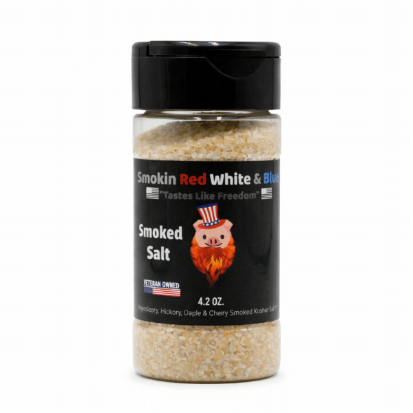 Smokin Red, White & Blue Smoked Salt 4.2 oz